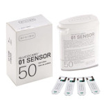  نوار تست قند خون آرکری مدل Glucocard-01 Sensor بسته 50 عددی  Arkray Glucocard-01 Sensor Test Strips pack of 50