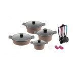 سرویس پخت و پز 18 پارچه تکنو مدل Venus 002 Tecno Venus 002 Cookware Set 18 Pcs