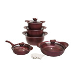 سرویس پخت و پز 10 پارچه وایکینگ مدل 1010  Viking 1010 Cookware Set 10 Pcs