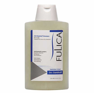 شامپو ضد شوره فولیکا مخصوص موهای خشک حجم 200 میلی لیتر Fulica Anti Dandruff Shampoo For Dry Hair 200ml