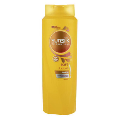 شامپو صاف و نرم کننده مو سان سیلک مدل Argan مقدار 600 میلی لیتر Sunsilk Argan Soft and Smooth Shampoo 600 ml