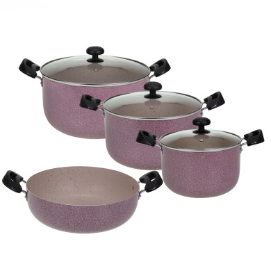 سرویس پخت و پز 7 پارچه مدل ویونا Viona Set Pot 7 Pcs 