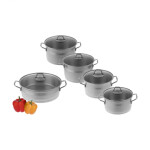 سرویس قابلمه 10 پارچه زوپینی مدل 101 Set of 10 pieces of Zupini pot model 101