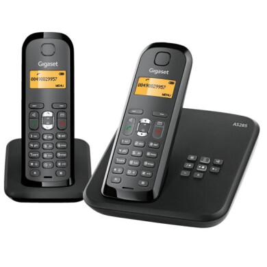 تلفن بی سیم گیگاست مدل AS285 DUO Gigast cordless phone model AS285 DUO