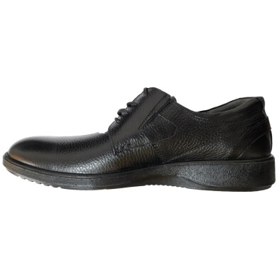 کفش مردانه چرم نوین تبریز مدل سیلور بندی کد 200S-104 New leather men shoes in Tabriz, silver model, code 200S-104