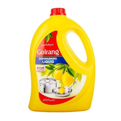 مایع ظرفشویی با رایحه لیمو گلرنگ Dishwashing liquid with safflower lemon scent
