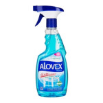 مایع شیشه پاک کن آبی آلوکس Blue glass cleaner liquid 