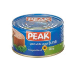 کنسرو تن ماهی در روغن گیاهی پیک Peak Solid White Meat Tuna in Vegetable Oil