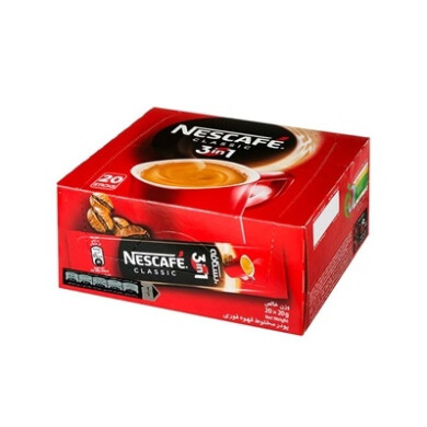 کافی میکس فوری 3 در 1 کلاسیک نسکافه Nescafe Classic 3 in 1 Coffee Mix Instant