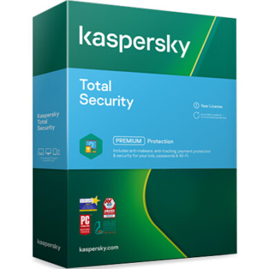 لایسنس کسپرسکی توتال سکیوریتی یک کاربره - یک ساله Kaspersky total Security 1devices License