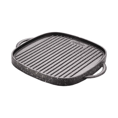 تابه گریل چدن دو طرفه مدل Lorenza (بدون درب) Lorenza double sided cast iron grill pan (without lid)