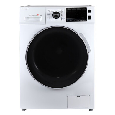ماشین لباسشویی پاکشوما مدل TFU-94408 دارای ظرفیت 9 کیلوگرمی Pakshoma washing machine model TFU-94408 has a capacity of 9 kg
